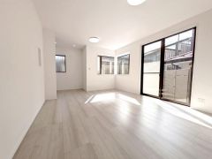 開放的なリビング12帖