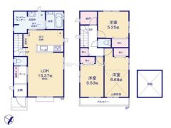 Ｂ号棟間取り図