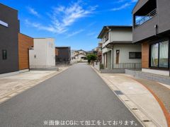 開発分譲地内