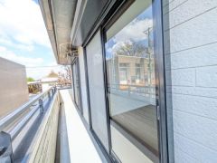 2部屋またぐバルコニー