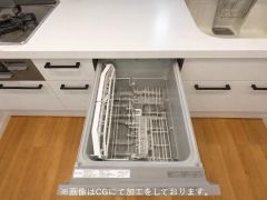 便利な食洗器付きのキッチン