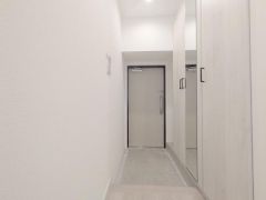 すっきりした廊下