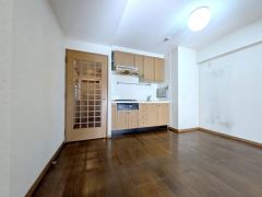 木目調のおしゃれなシステムキッチン